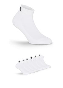 Fila Korte sokken UNISEX FITNESS QUARTER SOCKS HALF TERRY (6 paar) unisex sportsokken maat 35-38 wit