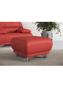 COTTA Hocker Maranello (1 stuk) hockers maat SOFTLUX®-imitatieleer rood