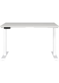 Germania Bureau Jet, elektrisch in hoogte verstelbaar moderne kleurvariaties, breedte 120/140/160/180 cm, made in germany bureaus grijs