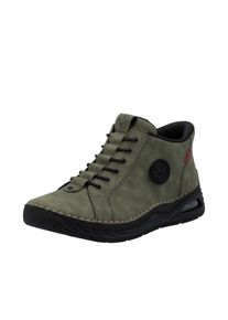 Rieker Slip-on sneakers Ready2GO High top sneaker, boots, enkellaars met versterkte hielkap dames lage sneakers maat 37 groen