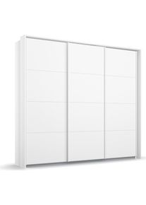 Rauch Zweefdeurkast Kledingkast kast garderobe OTELI incl. 3 binnelades zweefdeurkasten wit