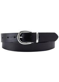 Levi's Levi's Leren riem WOMEN'S PHOEBE BELT unisex riemen maat 75 zwart