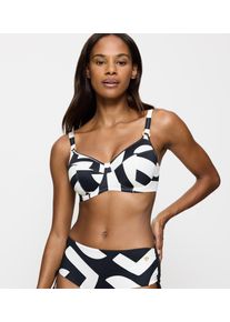 Triumph Beugelbikinitop Summer Allure W 01 Minimizer optische verkleining, elegante decoratieve ringen dames beugelbikini's maat F wit