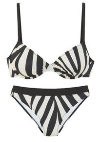 French Connection Beugelbikini Louise Met contrastdetails dames bikini's maat 36B zwart