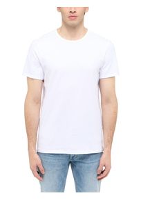 Mustang T-shirt Alle (set, 2 stuks) heren t-shirts maat M wit