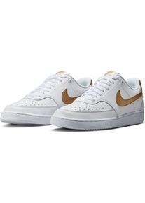 Nike Sportswear Sneakers COURT VISION LOW NEXT NATURE Design in de voetsporen van de Air Force 1 dames schoenen maat 39 wit