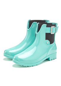 Vivance Rubberlaarsjes Instaplaarzen, boots Gummistiefels in Chelsea-look, Instapschoenen, Laarzen, Laarzen VEGAN dames laarsjes maat 37 blauw