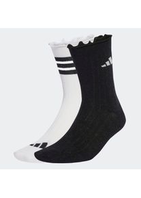 adidas Performance Functionele sokken GLOW SOCK 2PP unisex sportsokken maat L (43/45) wit