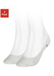 Tommy Hilfiger Enkelsokken TH WOMEN FOOTIE INVISIBLE 2P (2 paar, 2 paar) dames sneakersokken maat 35-38 wit