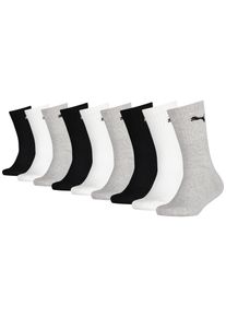Puma Tennissokken JUNIOR CREW SOCK 9P ECOM (9 paar) unisex sportsokken maat 31-34 multicolor