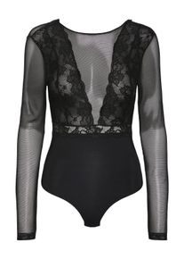 Pieces Body PCSICCA LS BODYSTOCKING NOOS dames tops maat M (38) zwart