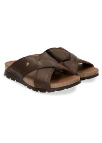 Panama Jack Slippers Salman Zomerschoen, huisschoen, strandschoen met zacht voetbed heren slippers maat 40 bruin