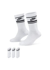 Nike Sportswear Sportsokken EVERYDAY ESSENTIAL CREW SOCKS (3 PA (set, 3 paar) unisex sportsokken maat L (42/45) wit