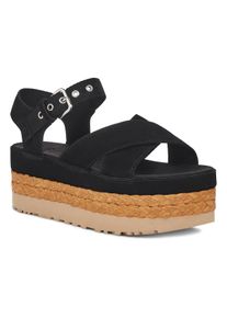 UGG Australia UGG Plateausandalen AUBREY ANKLE met gespsluiting dames sandalen met plateau maat 12 (43) zwart