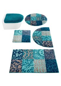 Grund Badmat (1 stuk) badmatten maat 1 blauw