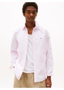 Tommy Hilfiger Overhemd met lange mouwen HERITAGE OXFORD STRIPE RF SHIRT heren overhemden maat L roze