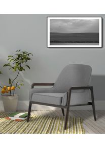 Home Affaire Fauteuil Braga naar keuze met frame van eiken in donker of beukenhout in licht (set) fauteuils maat Fijne structuurstof grijs