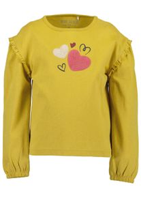 Blue Seven Shirt met lange mouwen Blue Seven langarmshirt meisjes shirts & tops maat 104 geel