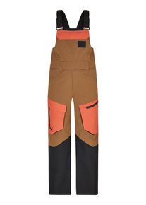Ziener Skibroek AKANDO-BIB jongens outdoorbroeken maat 104 bruin