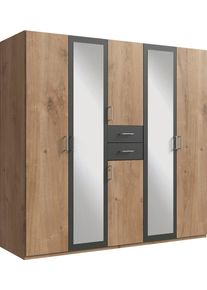 wimex Kledingkast Diver draaideurkast met spiegel, 180, 225 of 270cm breed Bestseller slaapkamerkast optioneel met 3 binneninrichtingen kledingkasten