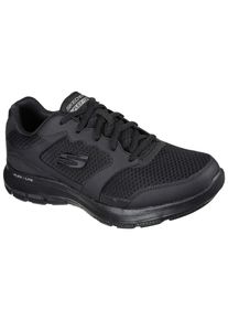 Skechers Sneakers FLEX ADVANTAGE 4.0 met lichte profiel, vrijetijdsschoen, lage schoen, veterschoen heren veterschoenen maat 40 zwart