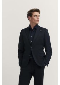 Bugatti Colbert bij een pak met stretchfunctie heren kostuums maat 50 blauw