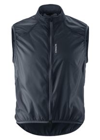 Gonso Functionele bodywarmer Road Vest Wind M Heren vest, ademend fietsvest, licht windvest, tight fit heren bodywarmers maat L blauw