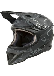 O Neal ONeal 1SRS Splash S26, motocross helmet , color: Matt Black/Grey , size: XL