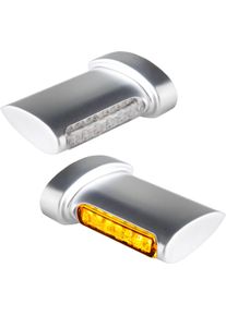 Heinz Bikes Winglets, kierunkowskazy , kolor: Matowy-Chromowany