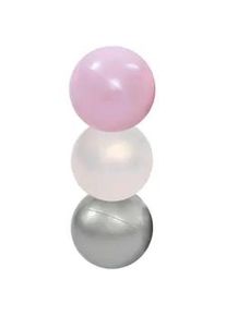 Jimmylee Bälleset , Silberfarben, Hellrosa, Perlmutt , Kunststoff , 100-teilig , EN 71, Made in Europe, Ce , Spielzeug, Sonstiges Spielzeug