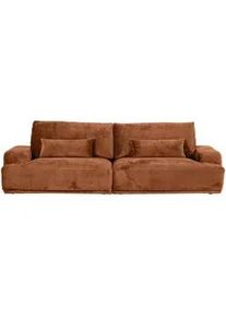 Mid.you Bigsofa , Braun , Textil , Füllung: Schaumstoff,Schaumstoff , 282x73x115 cm , Wohnzimmer, Sofas & Couches, Sofas, Textilsofas
