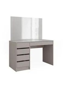 VICCO Schminktisch Sherry Cashmere 120 cm mit Spiegel , Kaschmir , Holzwerkstoff , 5 Fächer , 5 Schubladen , Rechteckig , 120x75x55 cm , Schlafzimmer, Schminktische