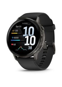 Smartwatch Garmin Venu 4, 45mm, AMOLED, GPS, Wi-Fi, silicon, Slate/Black