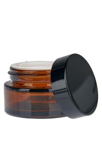 Glaskrukke 20 ml brun med indsatslåg UNiTWIST