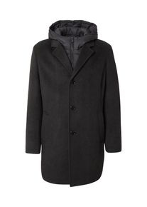 s.Oliver Palton de primăvară-toamnă Bărbaţi negru, Mărimea S