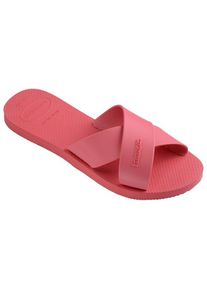 Havaianas Women's Aqua Sandals Women (35/36, pink/red)