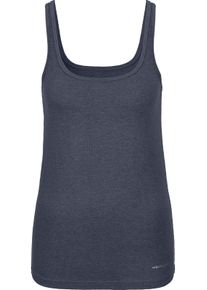 wäschepur Dames Hemd marine/donkerrood Maat 46
