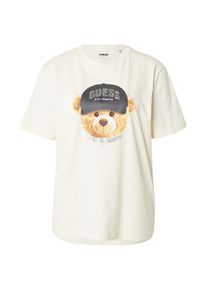 Guess T-shirt 'TEDDY BEAR HAT' Femme blanc taille XL