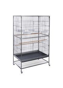 Cage TIAKI Grand Espace pour oiseaux 90 x 58,4 x 152,4 cm