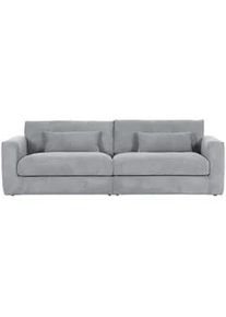 Mid.you Bigsofa , Hellgrau , Textil , Füllung: Schaumstoff,Schaumstoff , 260x66x115 cm , Rücken echt , Wohnzimmer, Sofas & Couches, Sofas, Textilsofas