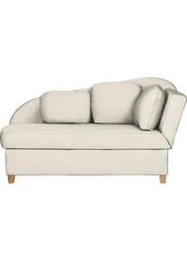 Novel Liege , Creme , Textil , Buche , Füllung: Vlies , 180x97x85 cm , Made in Eu , Liegefunktion, Armteil rechts , Wohnzimmer, Sofas & Couches, Schlafsofas, Polsterliegen
