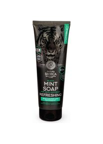 Natura Siberica, Duschmittel, Refreshing Black Mint Soap Hair Body (200 ml)