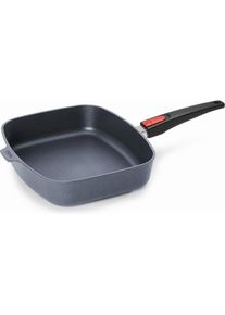 Woll Gusspfanne, rechteckig 30 x 26 cm, Pfanne + Kochtopf, Schwarz