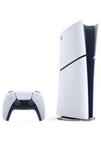 Sony Game Console Ps5 Digital Slim, Spielkonsole, Weiss