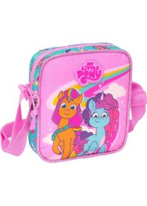 My Little Pony, Kindergartentasche, Umhängetasche Magic Rosa Türkis 16 X 18 X 4 Cm, Mehrfarbig