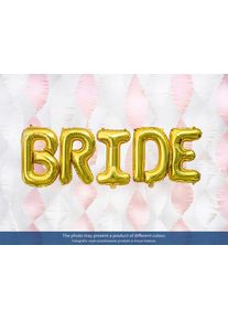 partydeco Tassel garland made of crepe paper, yellow, 3m