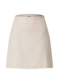 EDITED, Damer, Nederdel 'Josie', Creme / Mørkebeige, Størrelse 32