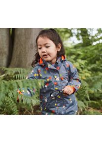 Tchibo - Kleinkinder-Regenhose - Unisex - Gr. 110/116 - dunkelblau/geblümt