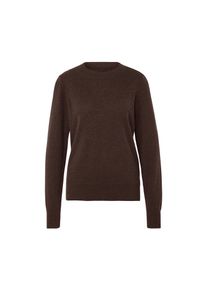 Tchibo - Strickpullover mit Cashmere - Damen - Gr. S - dunkelbraun