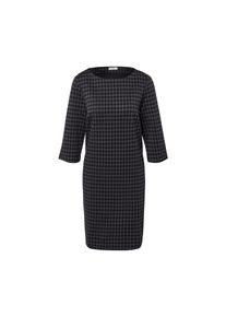 Tchibo - Jerseykleid mit Hahnentritt-Jacquard - Damen - Gr. XL - schwarz/jacquard